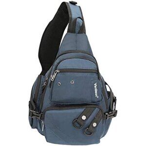 Crossbody Sling Bag Backpack for Men & Women Large Fits 13" Laptop